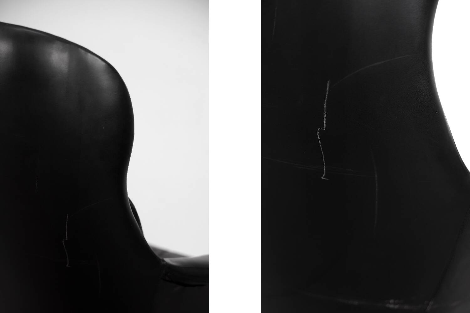 Fauteuil pivotant moderne scandinave vintage du milieu du siècle de Selig