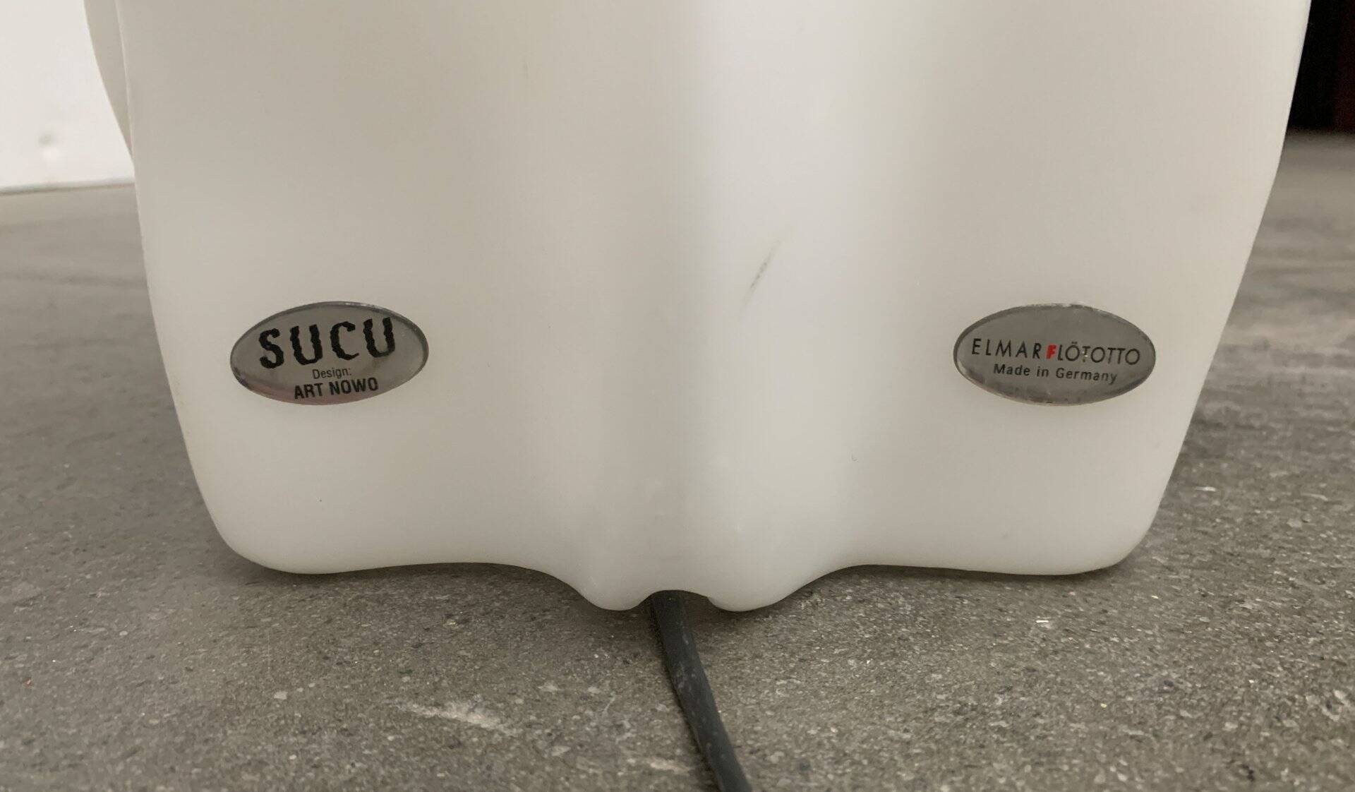 Cactus floor lamp Sucu postmodern German by Art Nowo for Flötotto