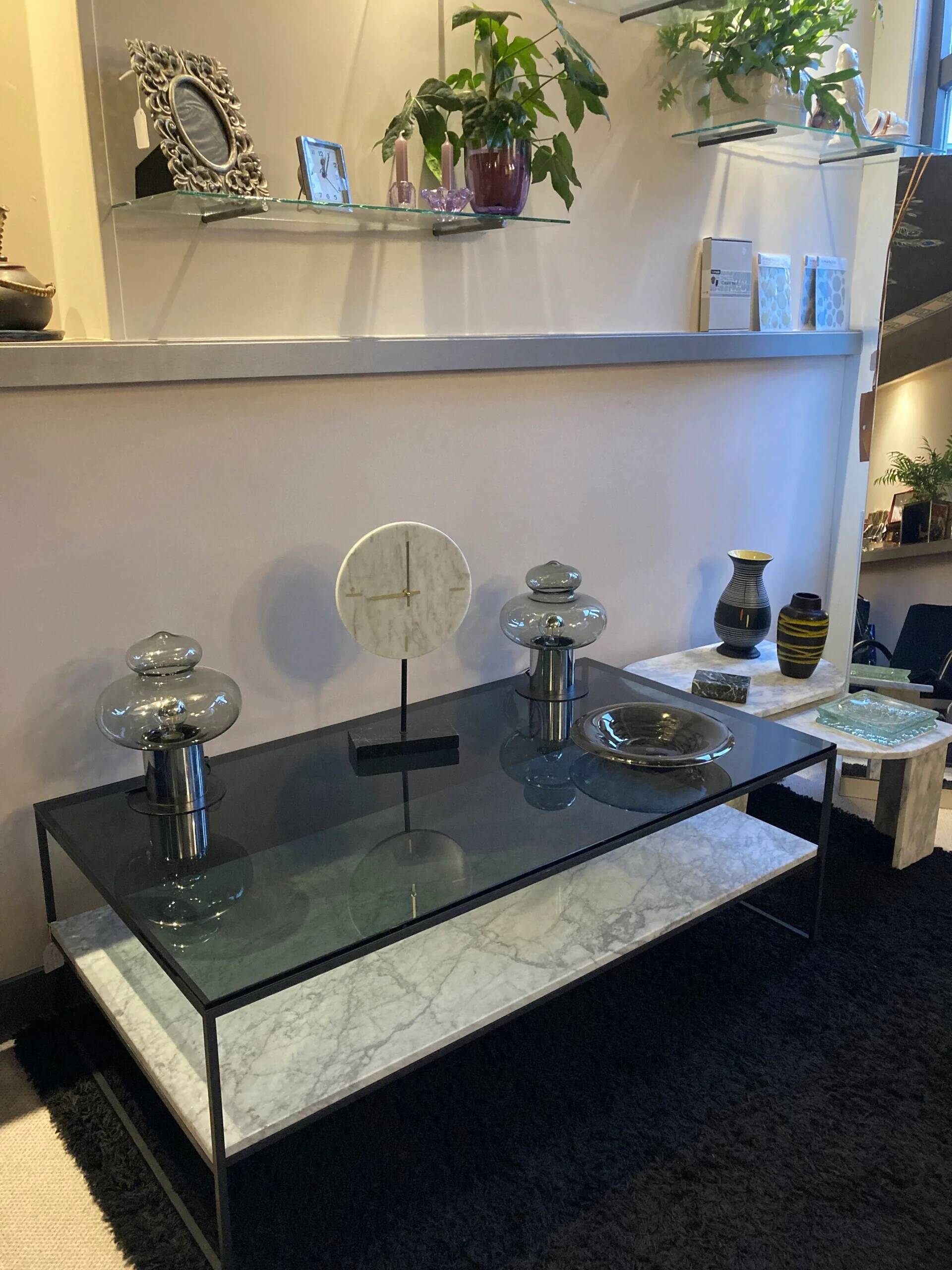 Vintage Anvia Space Age table lamps - set