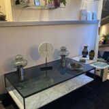 Vintage Anvia Space Age table lamps - set