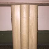 Console travertine circa 1980