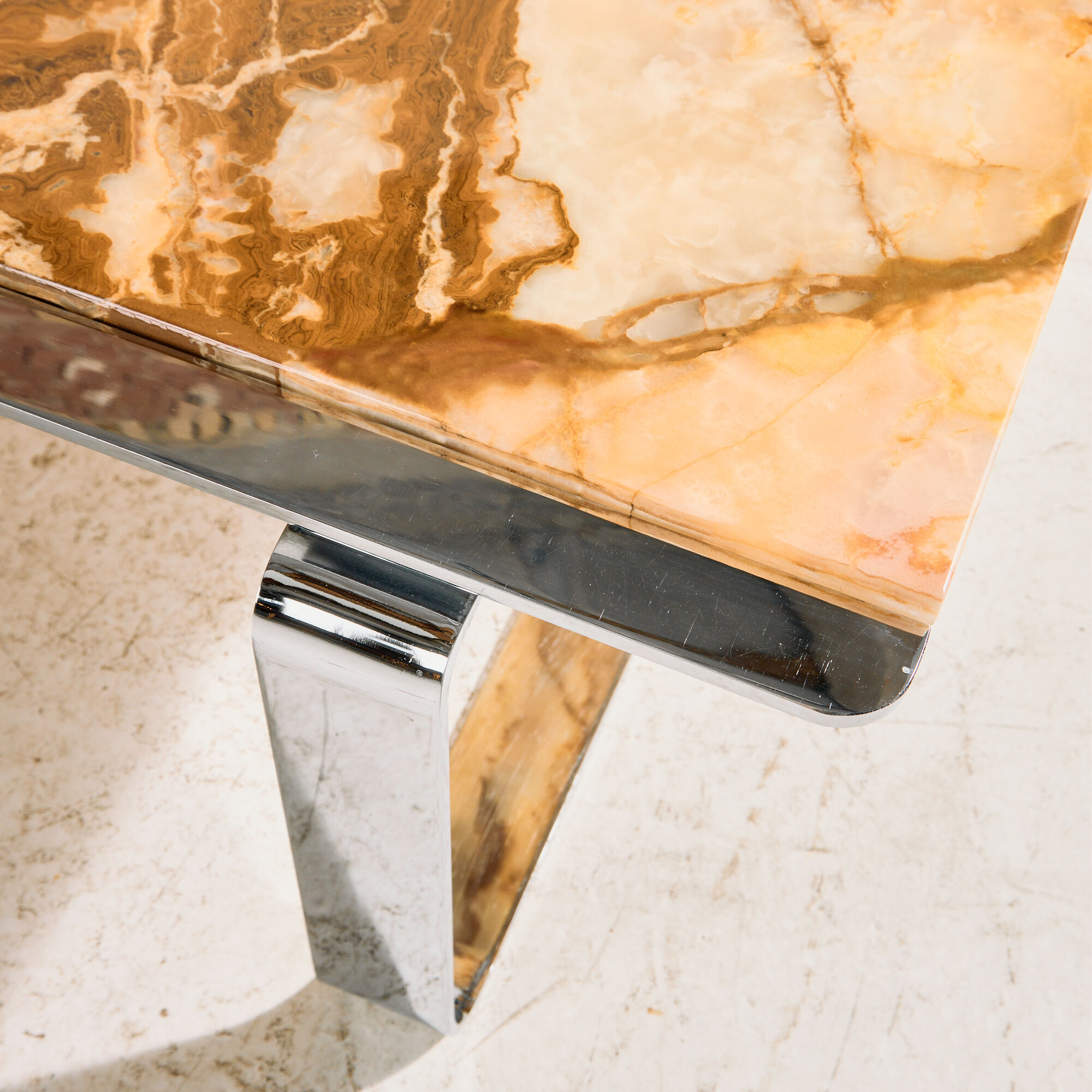 Marble coffee table