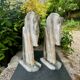 Pair of onyx bookends horse 1960s Italy vintage