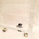 Marais International plexiglass hi-fi cabinet