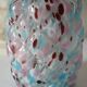 Blue Clichy glasswork vase