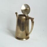 Old brass teapot