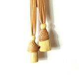 bronze-painted metal wall light, 2 lights, Napoléon III style lamp