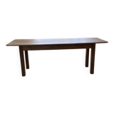 Walnut farmhouse table 2.10m from the 50s