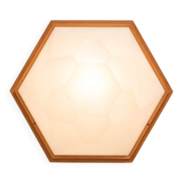 Lampe murale anthroposophique par Rudolf Dörfler