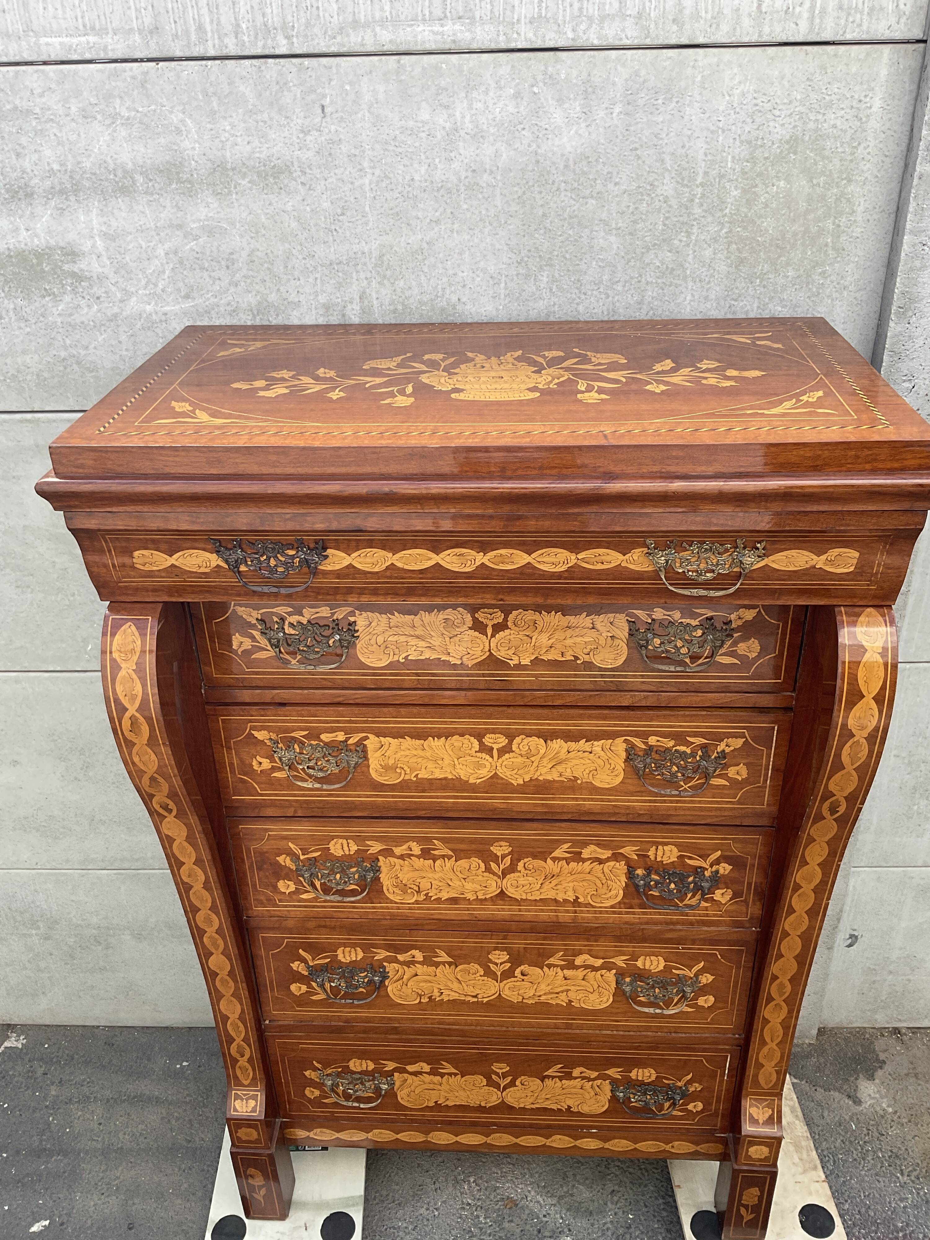 Commode marquèteries hollandaise