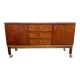 ✨ Vintage wooden sideboard – 3 drawers, 2 doors – Retro furniture ✨