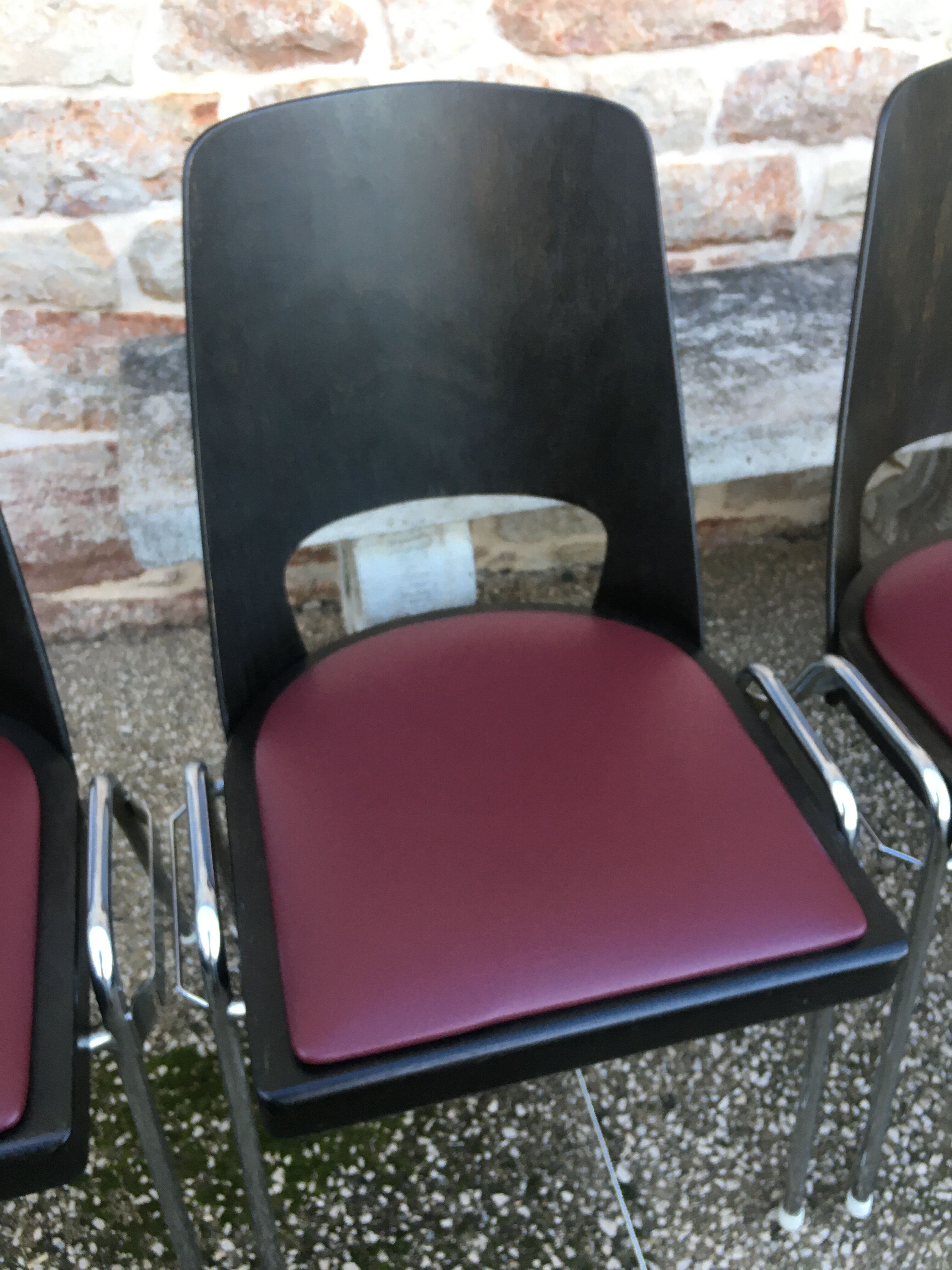 Suite de 4 chaises Baumann modèle Manhattan