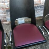 Suite of 4 Baumann chairs, Manhattan model