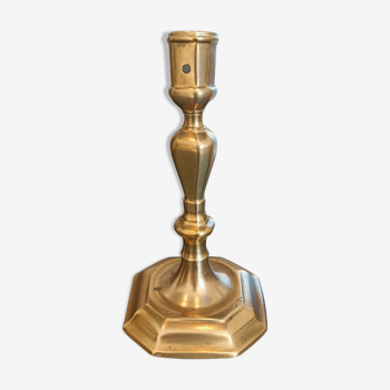 Candle holder in gilded bronze from the Louis XIV period