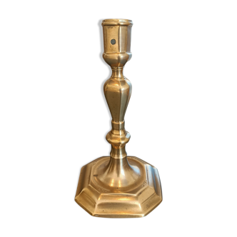 Candle holder in gilded bronze from the Louis XIV period