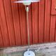 Scandinavian metal floor lamp from the 70s/80s