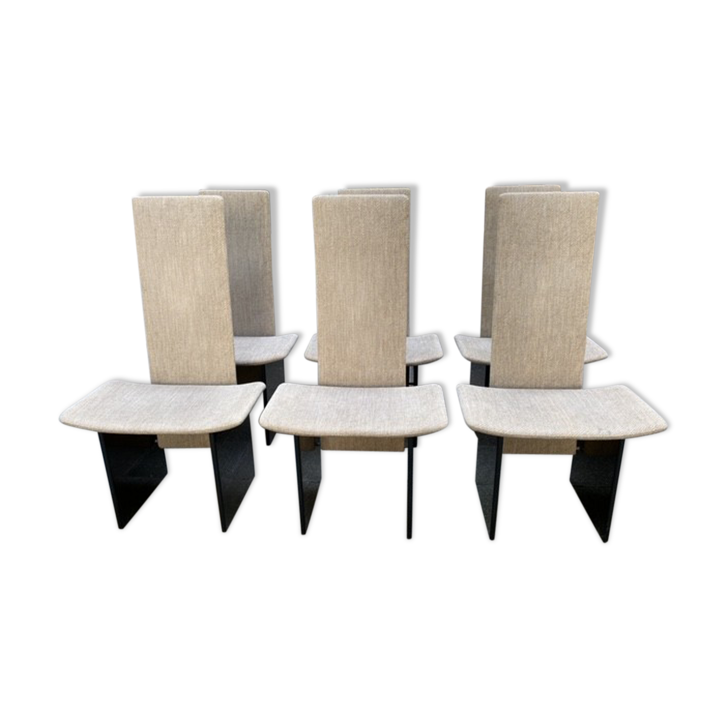 Series of 6 chairs Kazuhide Takahama