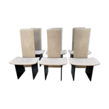 Series of 6 chairs Kazuhide Takahama
