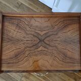 Paire chevets bois placage remarquable années 60