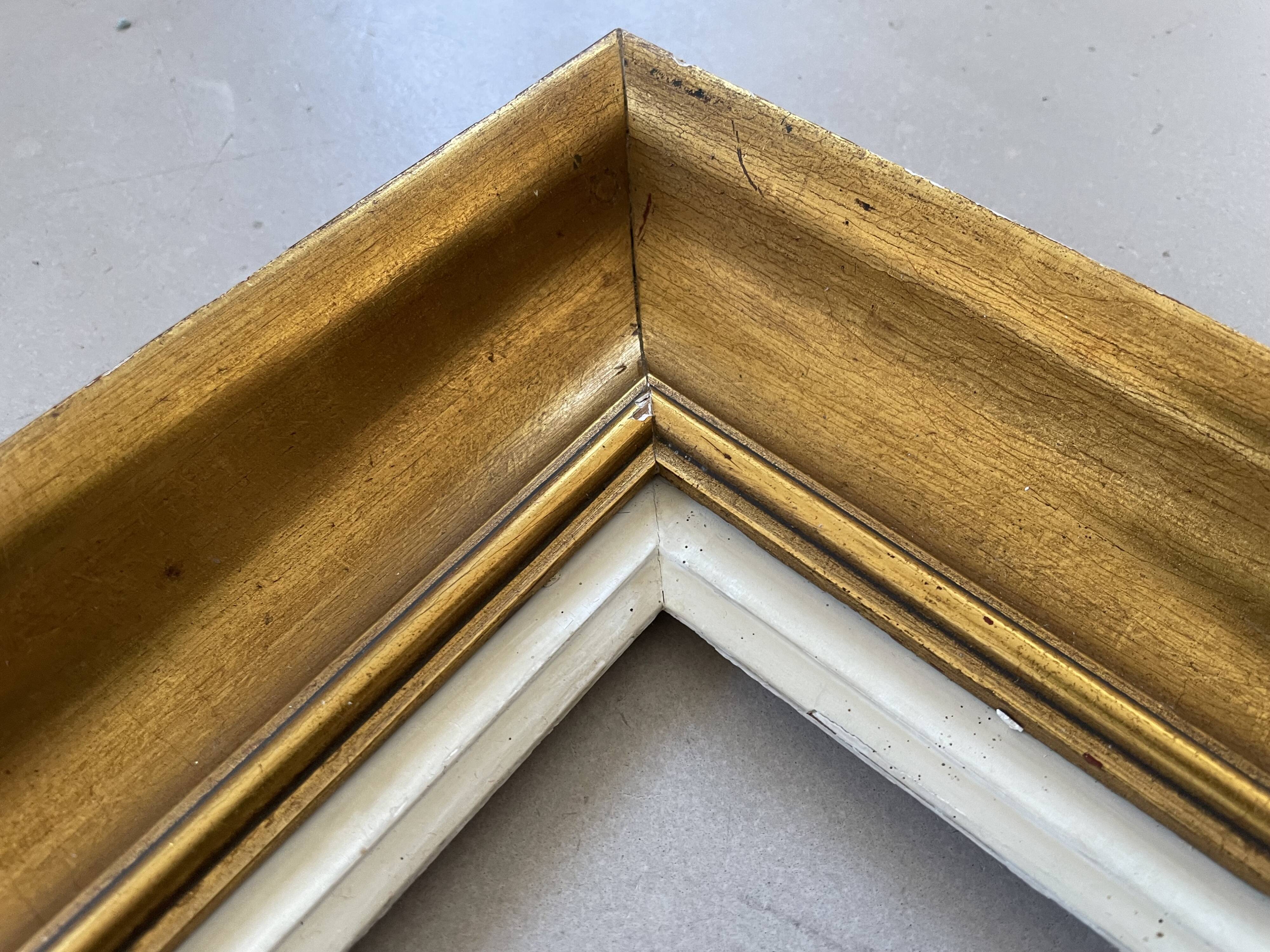 Old golden frame 32x27cm