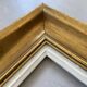 Old golden frame 32x27cm