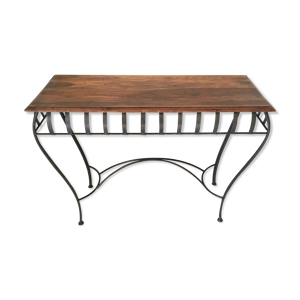 Console châtaignier