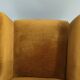 Dark Goldenrod Wingback Armchair model 437 by Gio Ponti for Cassina