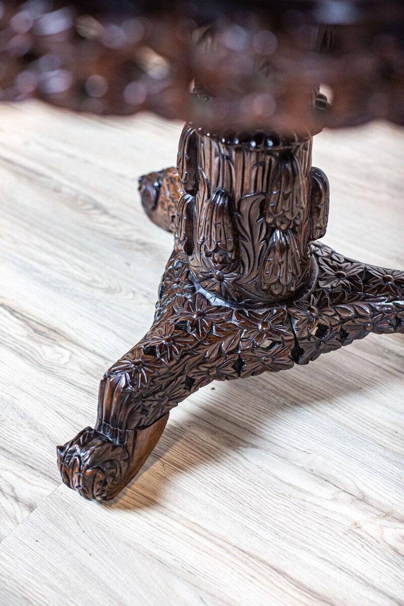 Vintage Rosewood Table, 1920s