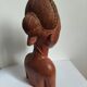 Buste féminin africain en bois – XXᵉ siècle