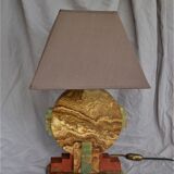 Art deco marble lamp