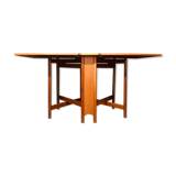 Mid-century teak folding table