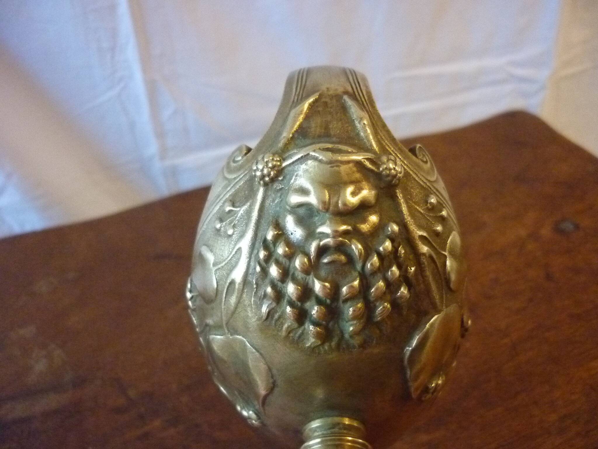 Antique bronze cup
