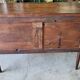 LOUIS XVI COMMODE WITH 2 DRAWERS IN SOLID WALNUT FROM THE 19TH CENTURY