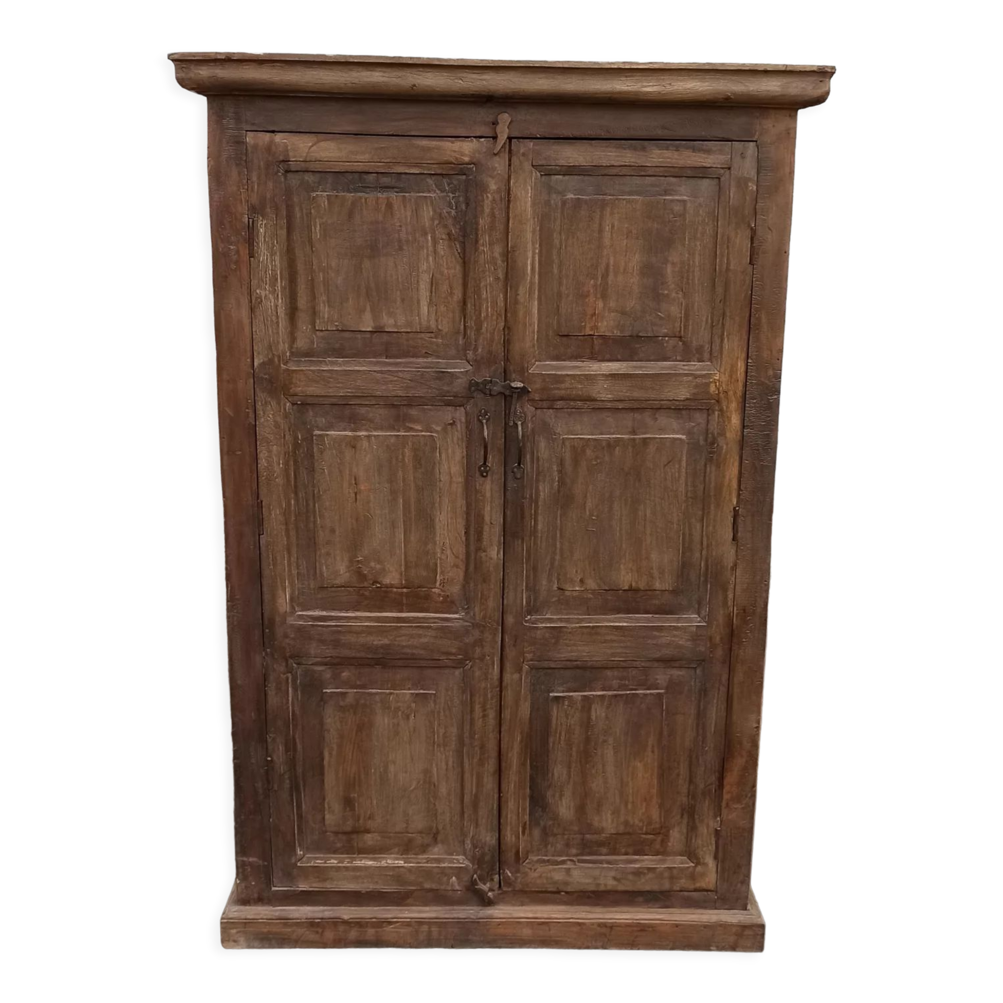 Old wooden wardrobe