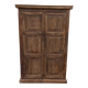 Old wooden wardrobe