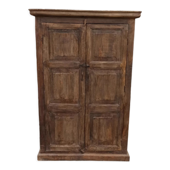 Old wooden wardrobe