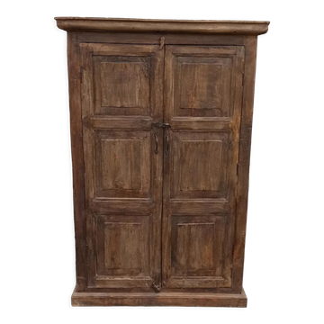 Old wooden wardrobe
