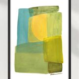 Peinture acrylique originale sur papier