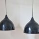 Pair of Midcentury Pendants Silhouette, Denmark, 1970s
