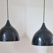 Paire de suspensions mid-century Silhouette, Danemark, années 1970