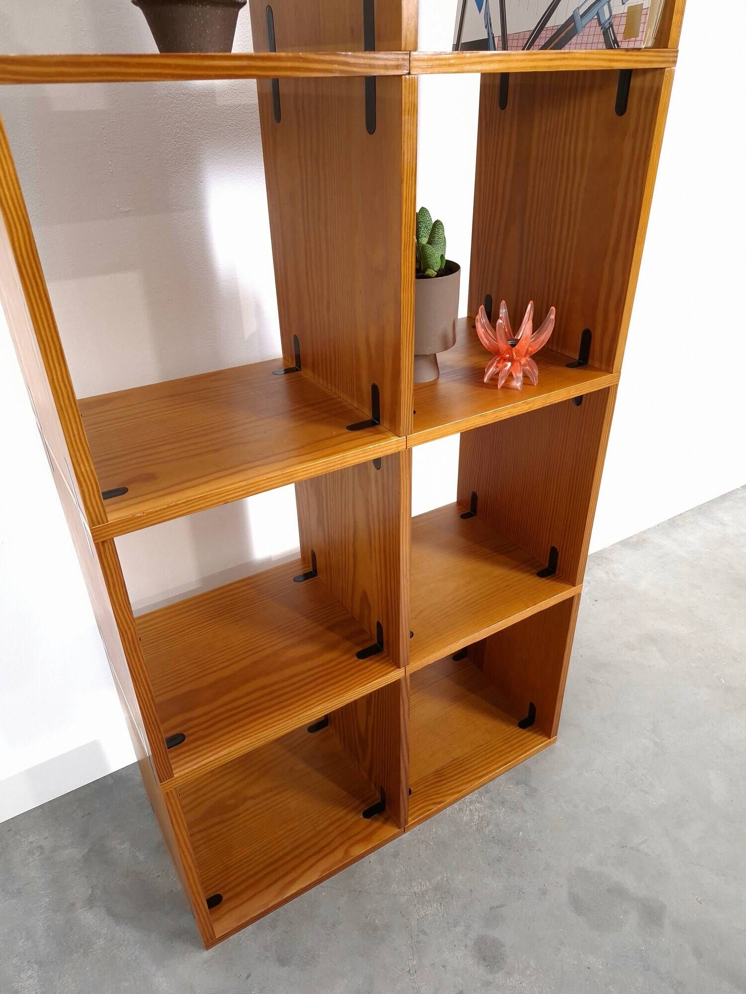 Vintage Danish Poul Cadovius Cubex modular shelving unit Cado 1960s