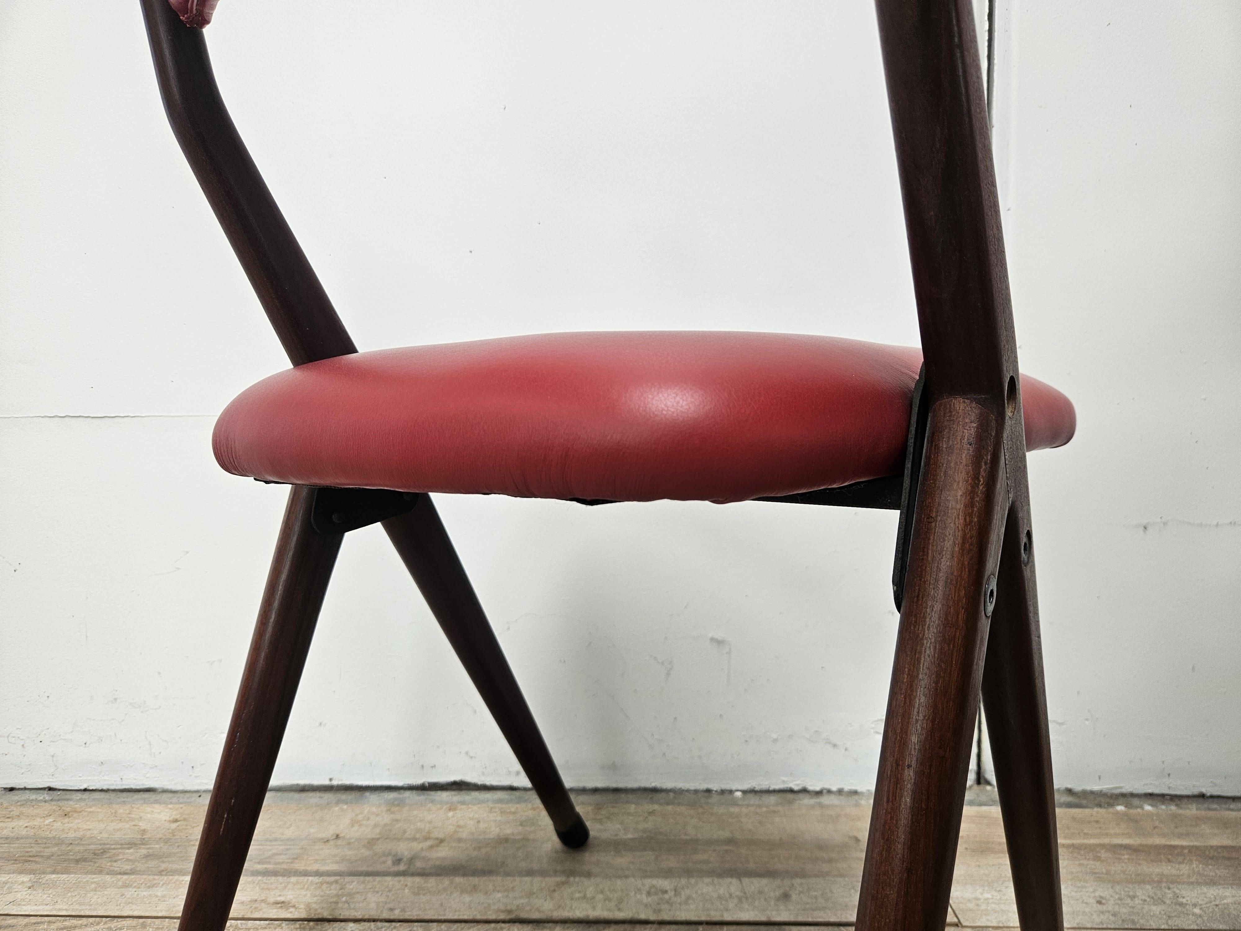 Six chairs by Gaetano and Alessandro Besana, 1960