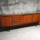 Enfilade sideboard scandinave en teck