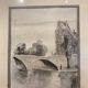 Four small framed watercolors signed Karles