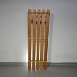 Pine wood coat rack / coatrack width 60 height 190 depth 30 cm