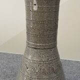 Glazed stoneware vase, 1960s-70s