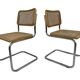 Lot de  4 chaises modèle Cesca B32