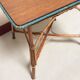 Old rattan coffee table