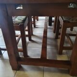 Oak farmhouse table