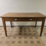 Antique oak administration desk